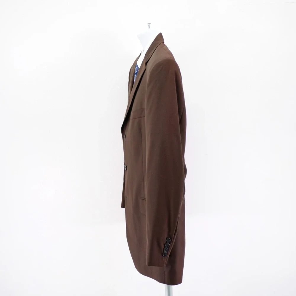 Austin Reed Brown Wool 3 Button Blazer‎ 42R Dillards